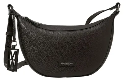 Productafbeelding van Marc O'Polo Leer schoudertas Bellina Crossbody Bag Burnt Coffee donkerbruin