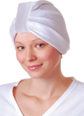 Produktbild von Efalock Kosm.-u.Saunahaube weiss Nici-Turban