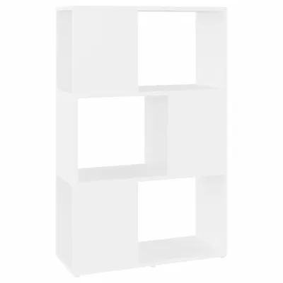 Produktbild von vidaXL Bücherregal Raumteiler Weiß 60x24x94 cm Holzwerkstoff