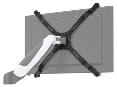 Obrázok produktu pre hjh OFFICE držiak na monitor VM-A4 držiak na rameno monitora na stôl pre monitor s nastaviteľnou výškou VESA 75/100, nosnosť do 8 kg, oceľ