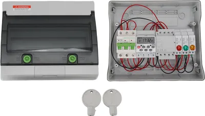 Immagine prodotto di Timer digitale 7 giorni 16 On Off IP65 Timer programmabile da esterno per impianto di irrigazione dei lampioni