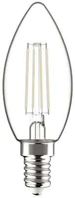 Zdjęcie produktu dla Avide AWLFC14WW-4.5W, 4,5 W, 40 W, E14, 470 lm, 15000 h, Ciepłe białe