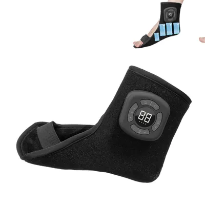 Produktbild von Fußmassagegeräte,Fußmassagegerät 3-in-1, 2000mAh Akku,kabellos,3 Heizstufen&3 Vibrationsmodi,ideal für Knöchel,Ferse & Fußsohle,tragbar und wohltuend