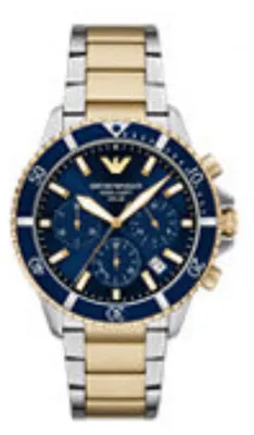 Produktbild von Herrenuhr EMPORIO ARMANI AR11740, marineblau, modisch, zum Schwimmen geeignet.