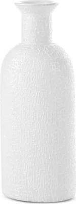 Zdjęcie produktu dla Wazon ceramiczny RISO 16x11x40 cm biały