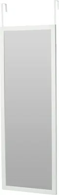 Obrázek produktu pro Velké nástěnné zrcadlo na dveře, rám MDF, 34 x 94 cm