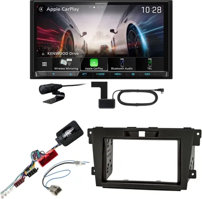 Produktbild von Kenwood DMX8021DABS Android Auto CarPlay Bluetooth Einbauset für Mazda CX-7