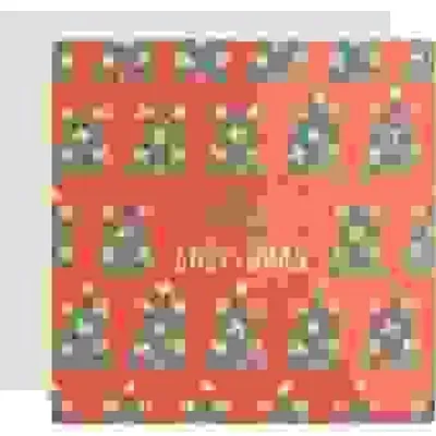 Obrázok produktu pre Pop-up karta Veselé Vianoce, červená, 15x15 cmMIX