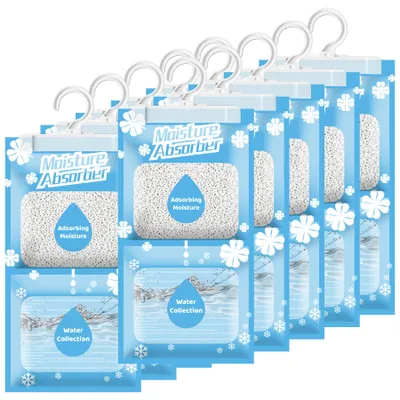Produktbild von 10x230G Hänge Luftentfeuchter, Kleiderschrank Feuchtigkeitsabsorber für Keller, Schlafzimmer, Waschräume, gegen Feuchtigkeit Anti-Schimmel Desodoriere