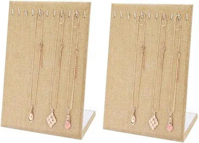 Produktbild von Praktische L-vormige Display für Schmuck, elegant für Halskettinge