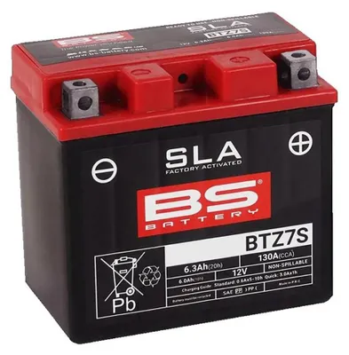 Image de BS BATTERY SLA Batterie sans entretien activée en usine - BTZ7S (FA)