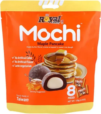 Produktbild von Royal Family Mochi Peanut Butter Cremefüllung einzeln verpackt 120g