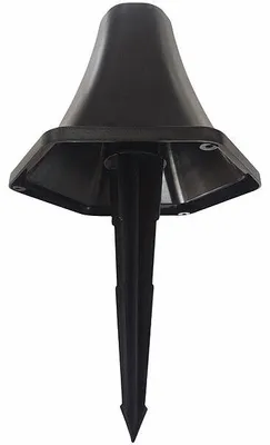 Image de Lampadaire solaire de jardin 2 m avec capteurs de mouvement et d'obscurité