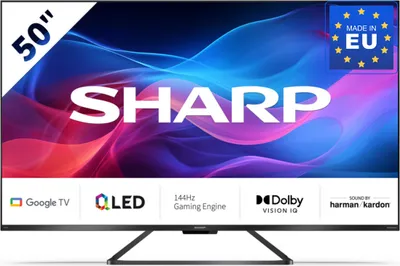 Produktbild von SHARP Sharp 50GR8265E 127 cm (50") 4K Ultra HD Smart TV Schwarz