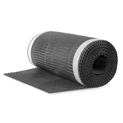 Obrázek produktu pro DQ-PP FIRSTBAND | délka 5 m | dRoll | šířka 300 mm | grafitová RAL 7016 | plisovaný hliník | samolepicí | hřebenová páska pro hřeben střechy | hřebenová páska pro hřeben střechy
