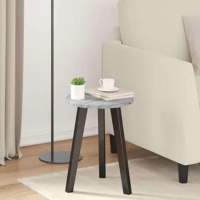 Immagine prodotto di Maison Exclusive - Piano tavolo Sonoma grigio Ø 30 x 1,5 cm in materiale derivato dal legno