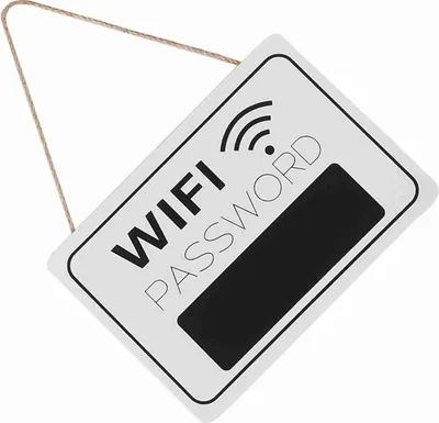 Image de Password Display Signage Wall Hanging Coffee Shop Bookstore Retro Hanging Blackboard
