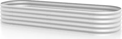 Produktbild von Vitavia Hochbeet "Vita BASIC S" aluminium blank 242 x 82 x 40 cm (L x B x H)