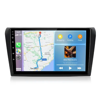 Produktbild von Hexinex 9" Linux System Autoradio Carplay Für Mazda 3 2004-2009 WIFI Bluetooth SWC FM RDS DSP 2DIN USB