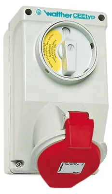 Produktbild von Walther Werke Wandsteckdose AT130