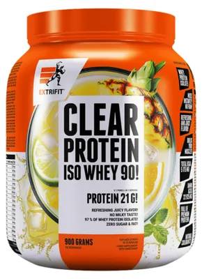 Obrázek produktu pro Clear Iso Whey Protein 90, proteinový prášek, příchuť limetka, 900 g
