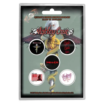 Produktbild von Mötley Crüe Dr Feelgood Badge 25 mm