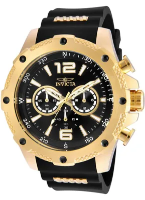 Immagine prodotto di Invicta I-Force 19658 Orologio da Uomo - Movimento al Quarzo - Acciaio Inossidabile con Quadrante Nero - 50 mm