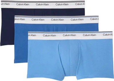 Produktbild von Calvin Klein Herren 3er Pack Boxershorts Trunks Balance Low Rise, Mehrfarbig (Pc