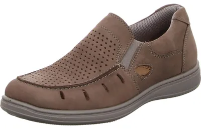 Immagine prodotto di Jomos scarpa slip-on traforata. alla moda in grigio, taglia 45