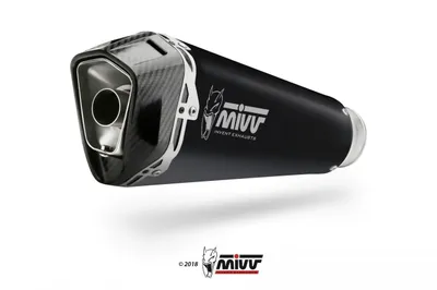Zdjęcie produktu dla Tłumik Mivv SPORT DELTA RACE SLIP-ON Steel Black do HONDA X-ADV 750 BJ 2017 >