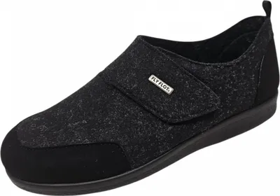 Produktbild von FLY FLOT Hausschuh Schwarz in Gr. 46