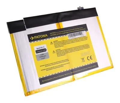 Produktbild von PATONA Akku für Apple IPAD AIR 2 iPad Air 2 128 GB Wi-Fi 2 128 GB