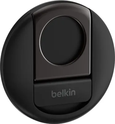 Productafbeelding van Belkin iPhone-houder met MagSafe voor Mac-notebooks, zwart. Modelnummer: MMA006btBK