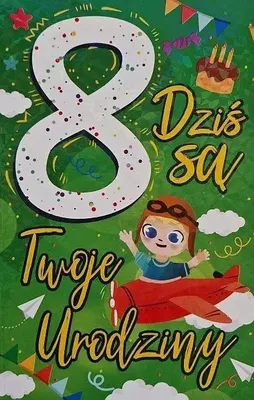 Produktbild von Geburtstagskarte „8 Jahre“ für Jungen – YEKU