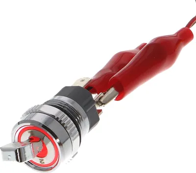 Produktbild von Rockerswitch Kippschalter LED beleuchtet diverse Farben Farbe: Rot