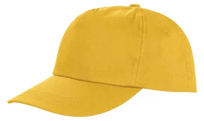 Image de Casquette de baseball unie Result Core Houston 5 Panel Printers FK622 (taille unique) (jaune)