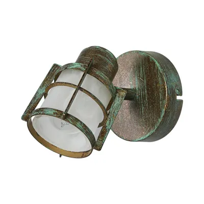 Produktbild von Giorgi - Wandlampe im Grünspanlook