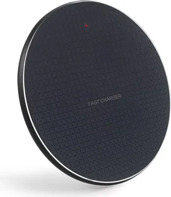 Produktbild von Induktive Ladestation Qi Fast Wireless Charger 10W Induktions Ladegerät Kabellos Schwarz