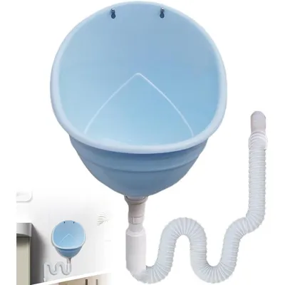 Produktbild von Kunststoff-Urinale für Männer, wasserfreie Urinale mit Schlauch, Großer Outdoor-Camping-Urinal-Umsteller für öffentliche Toiletten, Wandmontierte
