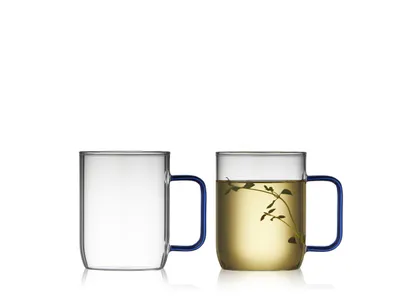Immagine prodotto di Lyngby Glas Tazza in vetro Torino 40 cl (2 pezzi) Blu