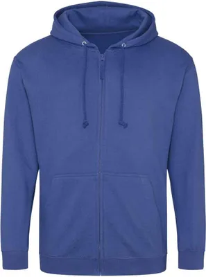 Image de Awdis - Sweat à capuche avec fermeture éclair de haut en bas pour homme PC5104 (5XL) (Noir)