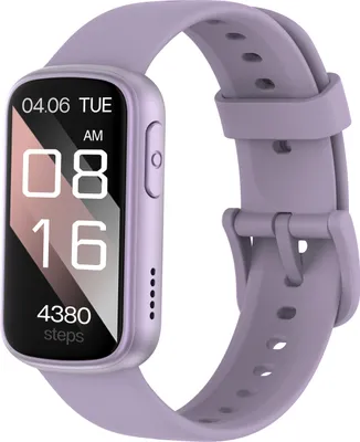 Produktbild von INF Smartwatch mit Herzfrequenzmessung, Schlafüberwachung und Schrittzähler Violett