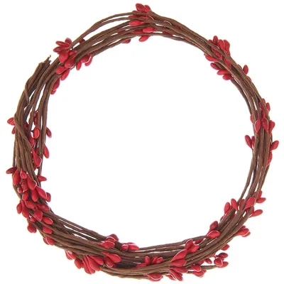 Produktbild von Girlande aus roten Beeren 65 cm