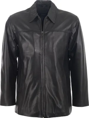 Produktbild von JCC Lederjacke Saros Herren black 56