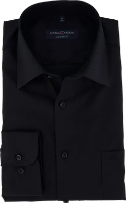 Produktbild von Hemd Casa Moda schwarz Comfort Fit