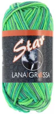 Produktbild von Lana Grossa - Star Print 0324 hellgrün jade graugrün