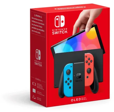 Produktbild von Nintendo Switch (OLED-Modell) Neon-Rot/Neon-Blau