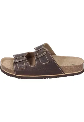Produktbild von Dr. Brinkmann Herren Echtleder Pantolette braun, Herren:41 EU
