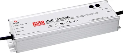 Produktbild von MEANWELL HEP-150-15A, AC-DC-Schaltnetzteil, geschlossen, IP65 150W 15V 10A