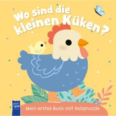Produktbild von Wo sind die kleinen Küken? Mein erstes Buch mit Holzpuzzle